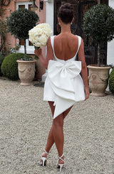 CARRIE MINI DRESS - IVORY