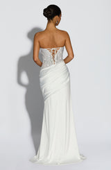 CELESTIA MAXI DRESS - IVORY