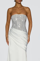 CELESTIA MAXI DRESS - IVORY