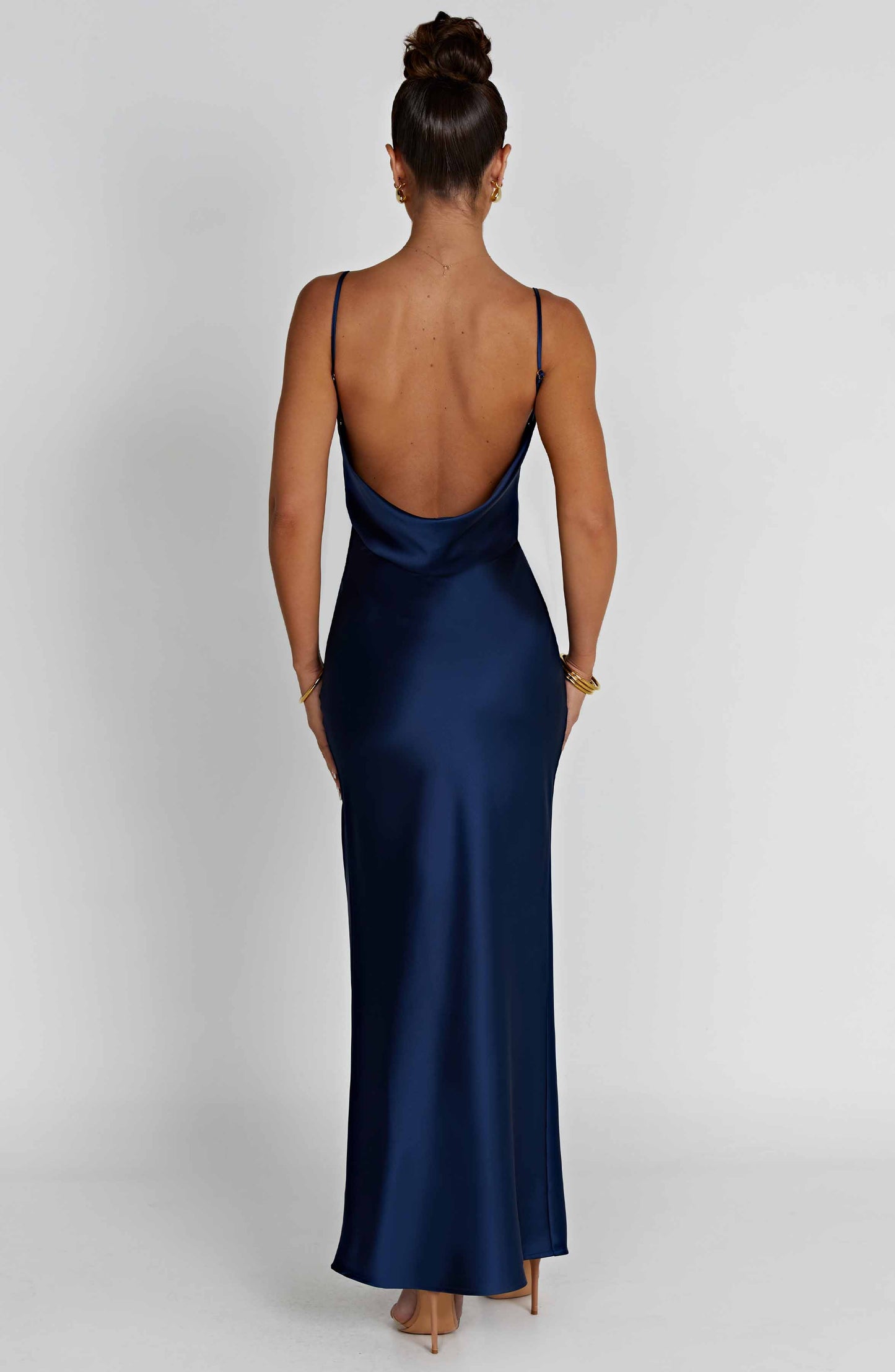 CELESTINA MAXI DRESS - NAVY