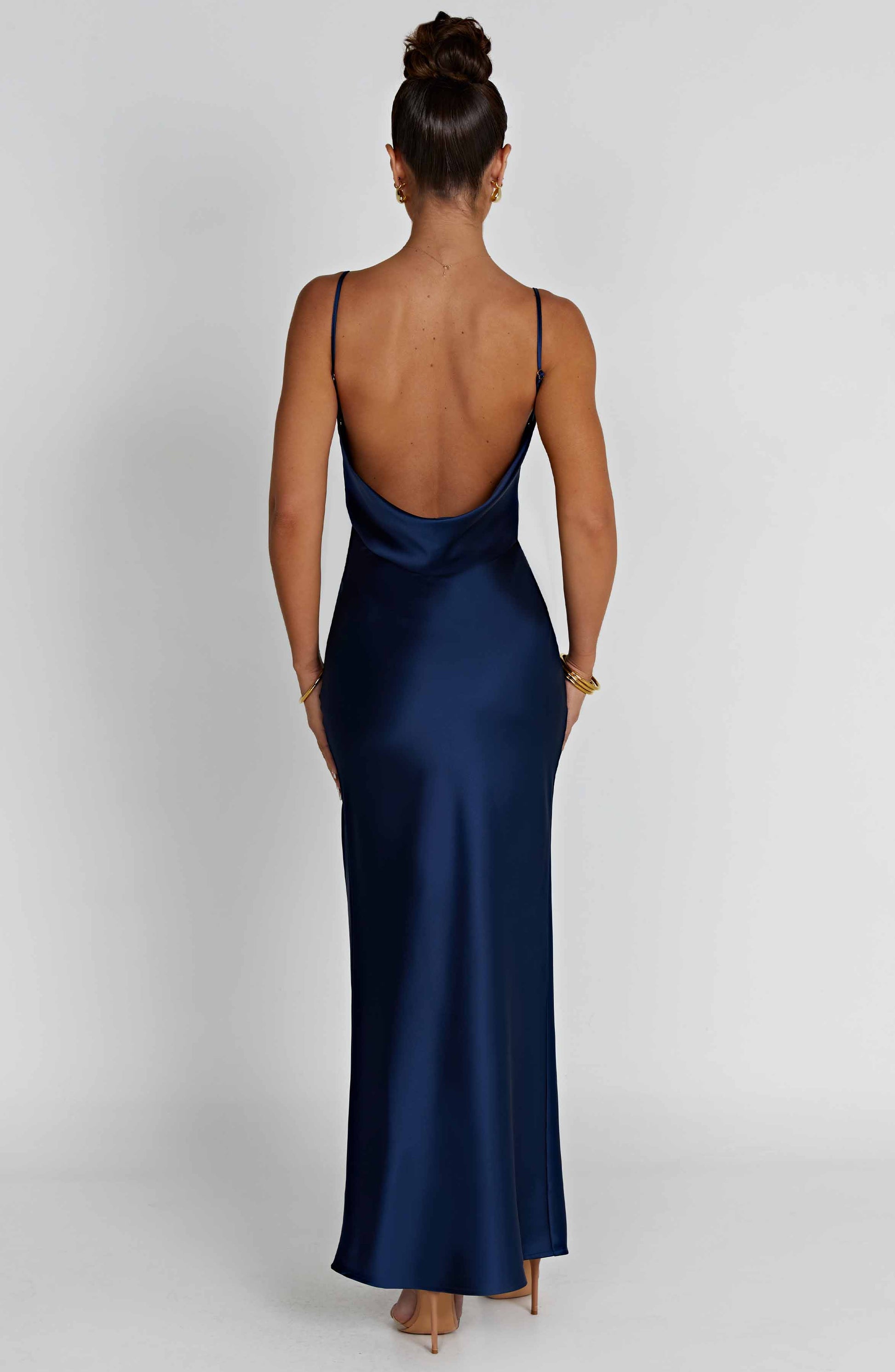CELESTINA MAXI DRESS - NAVY