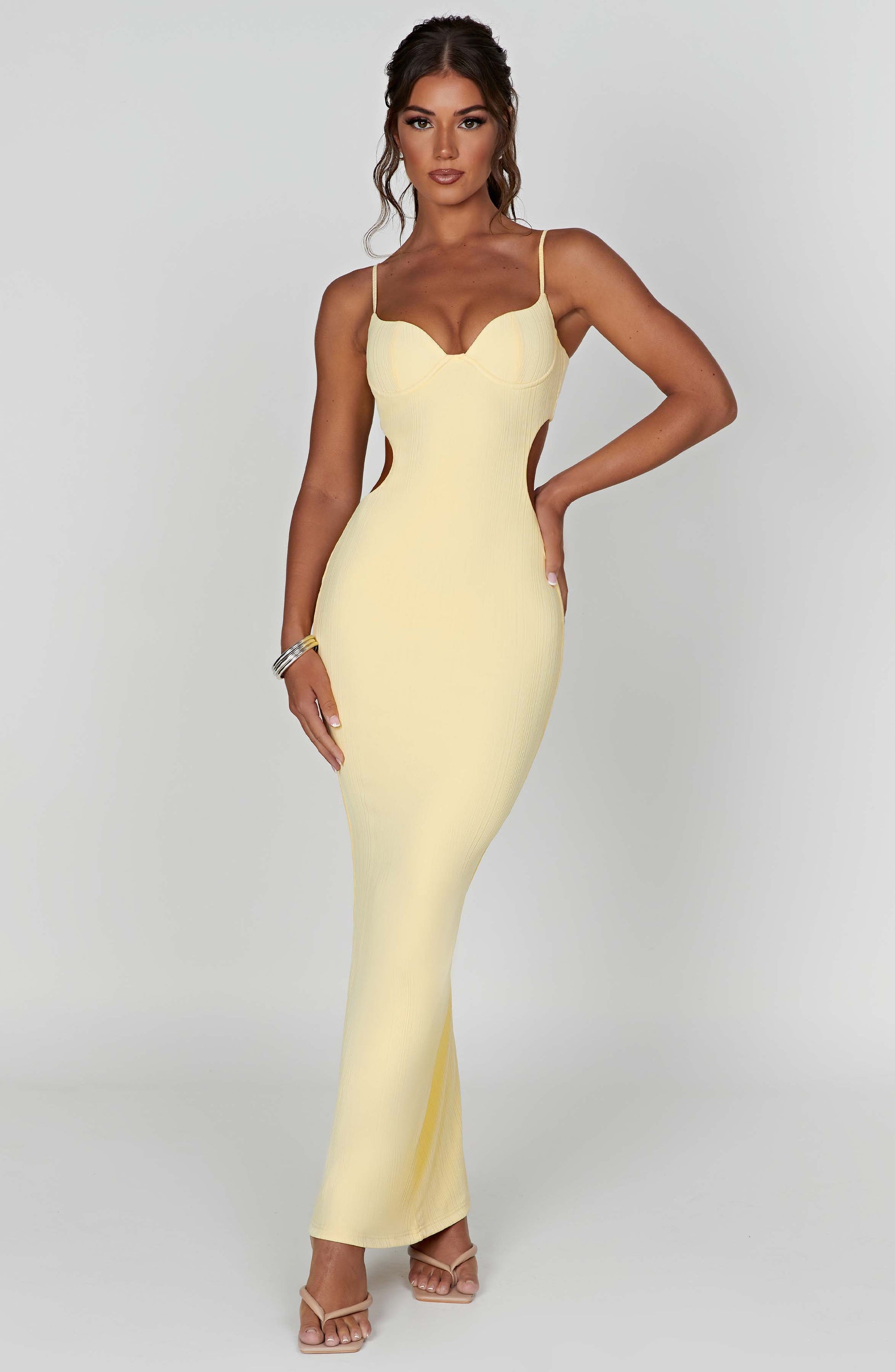 CELINE MAXI DRESS - LEMON