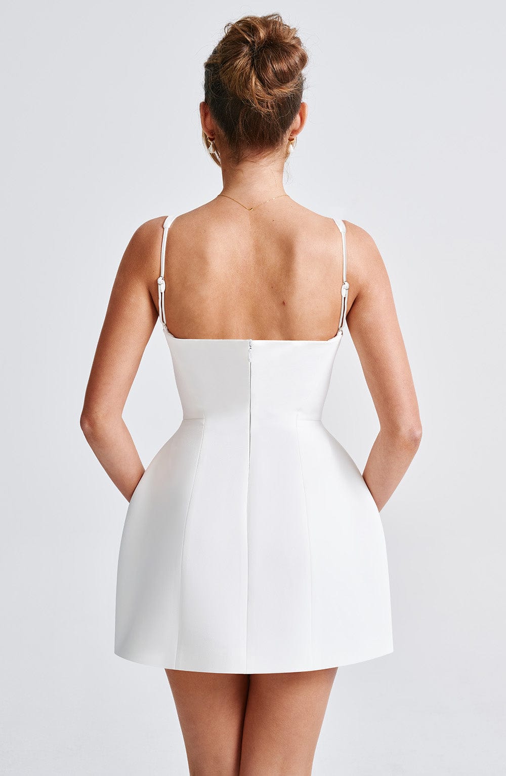 CLARETTA MINI DRESS  IVORY