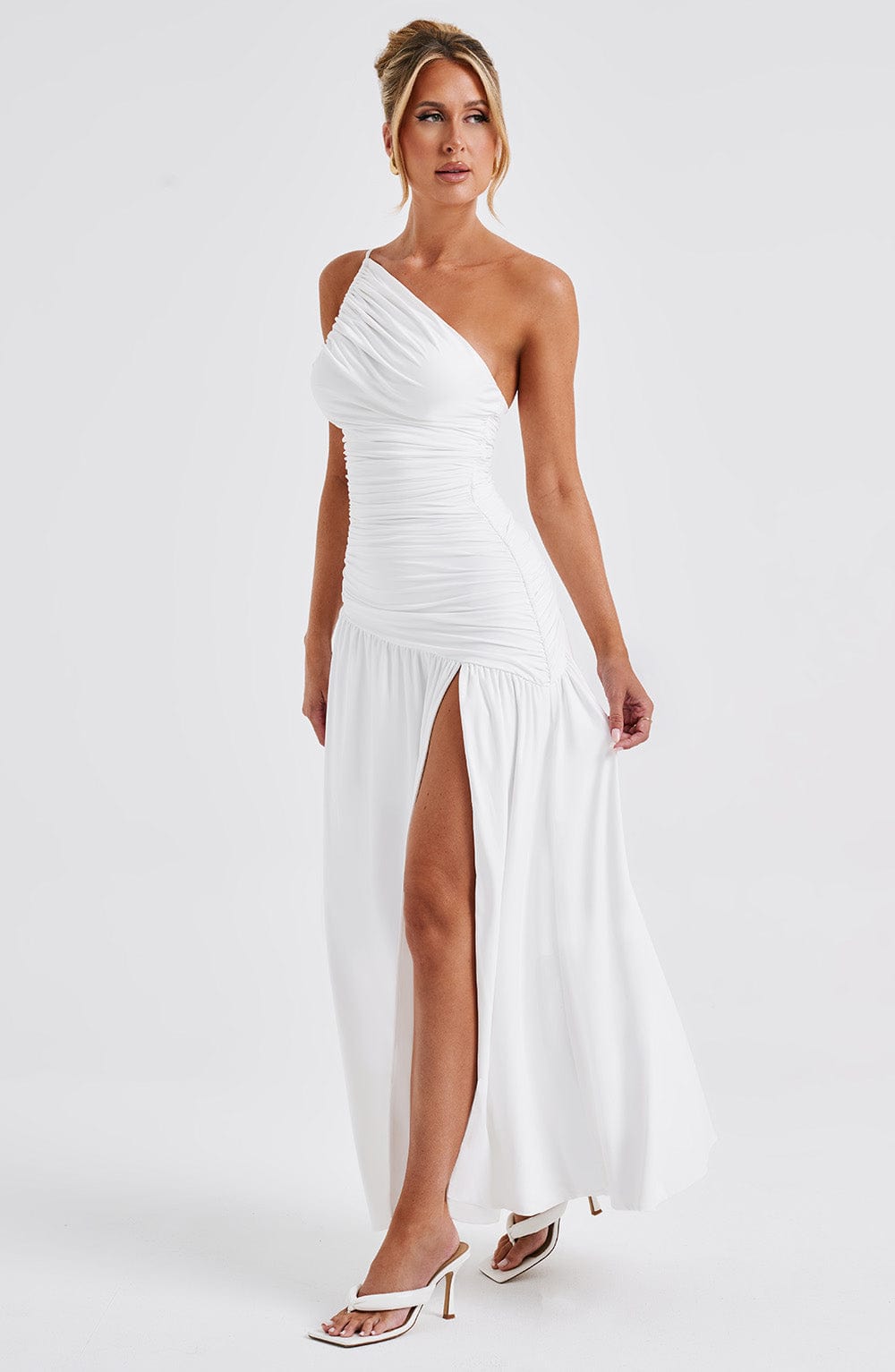 CLAUDIA MAXI DRESS - WHITE