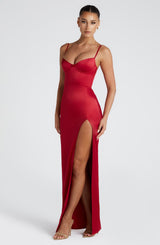 CLEMENTINE MAXI DRESS - RED