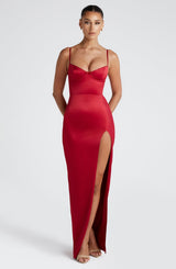 CLEMENTINE MAXI DRESS - RED