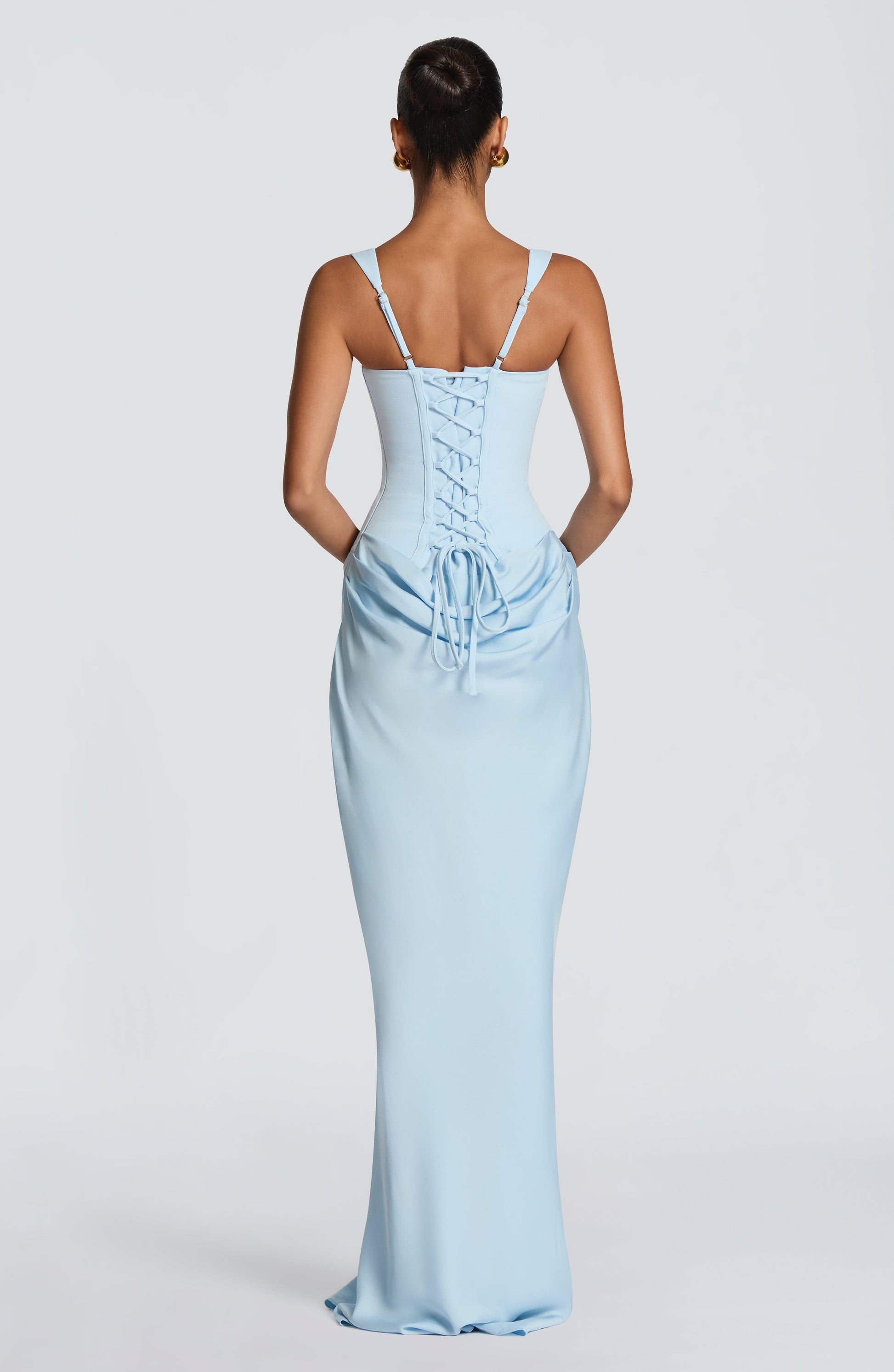 CORNELIA MAXI DRESS - BABY BLUE