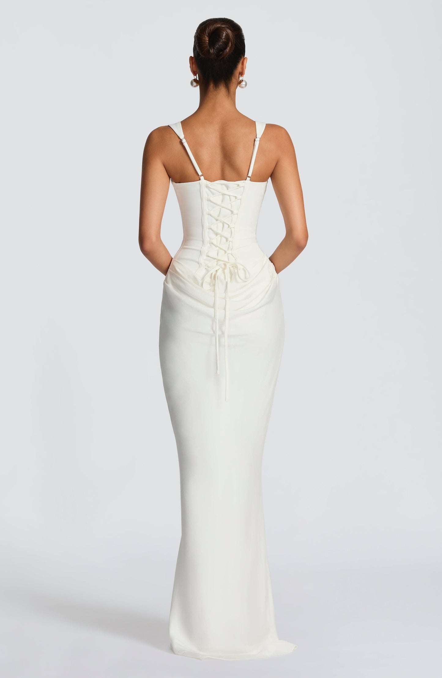 CORNELIA MAXI DRESS - IVORY