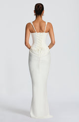 CORNELIA MAXI DRESS - IVORY