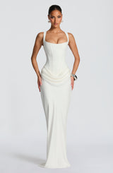 CORNELIA MAXI DRESS - IVORY