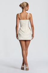 CORNELIA MINI DRESS - IVORY