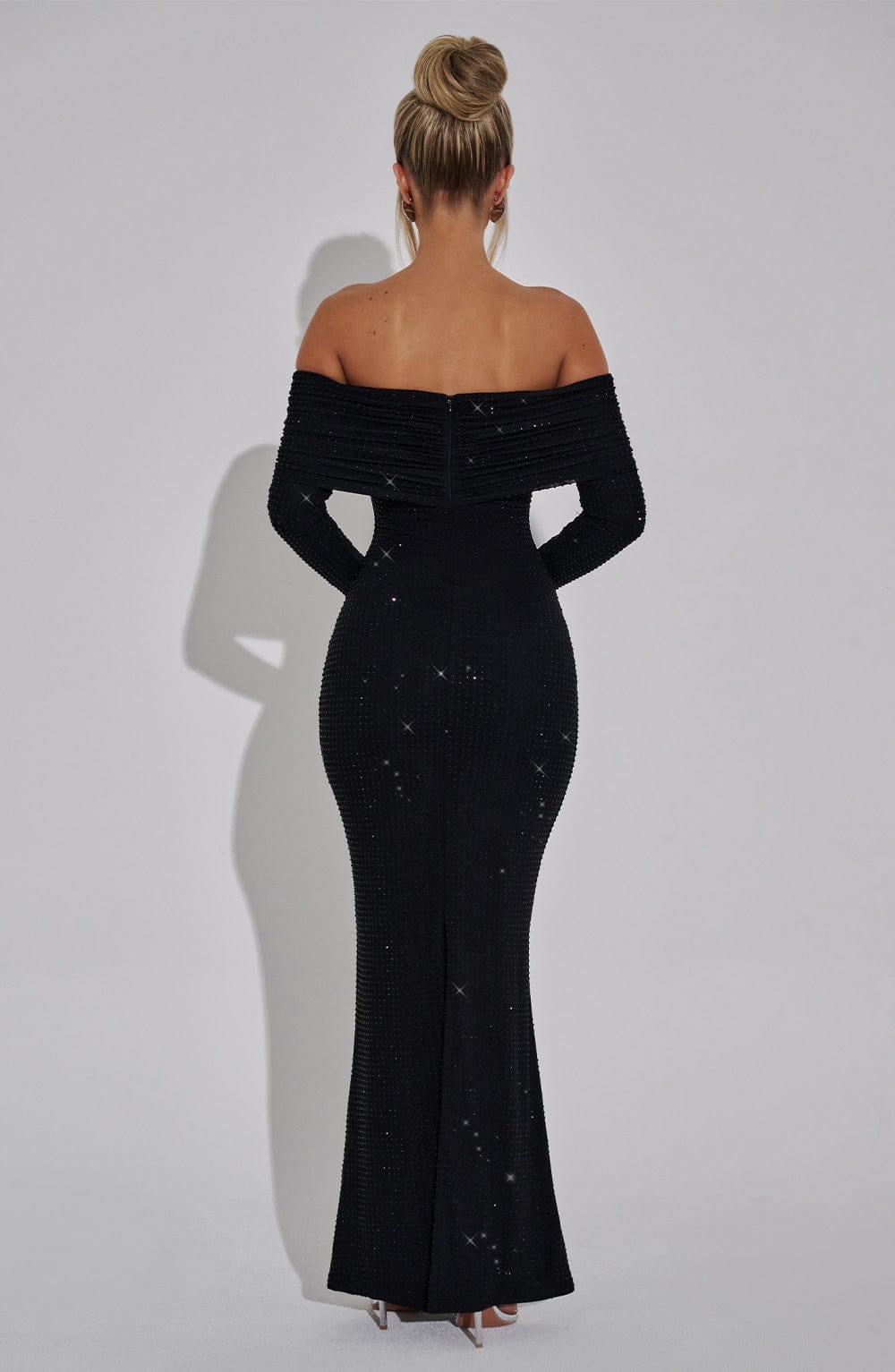 CYPRUS MAXI DRESS - BLACK