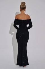 CYPRUS MAXI DRESS - BLACK
