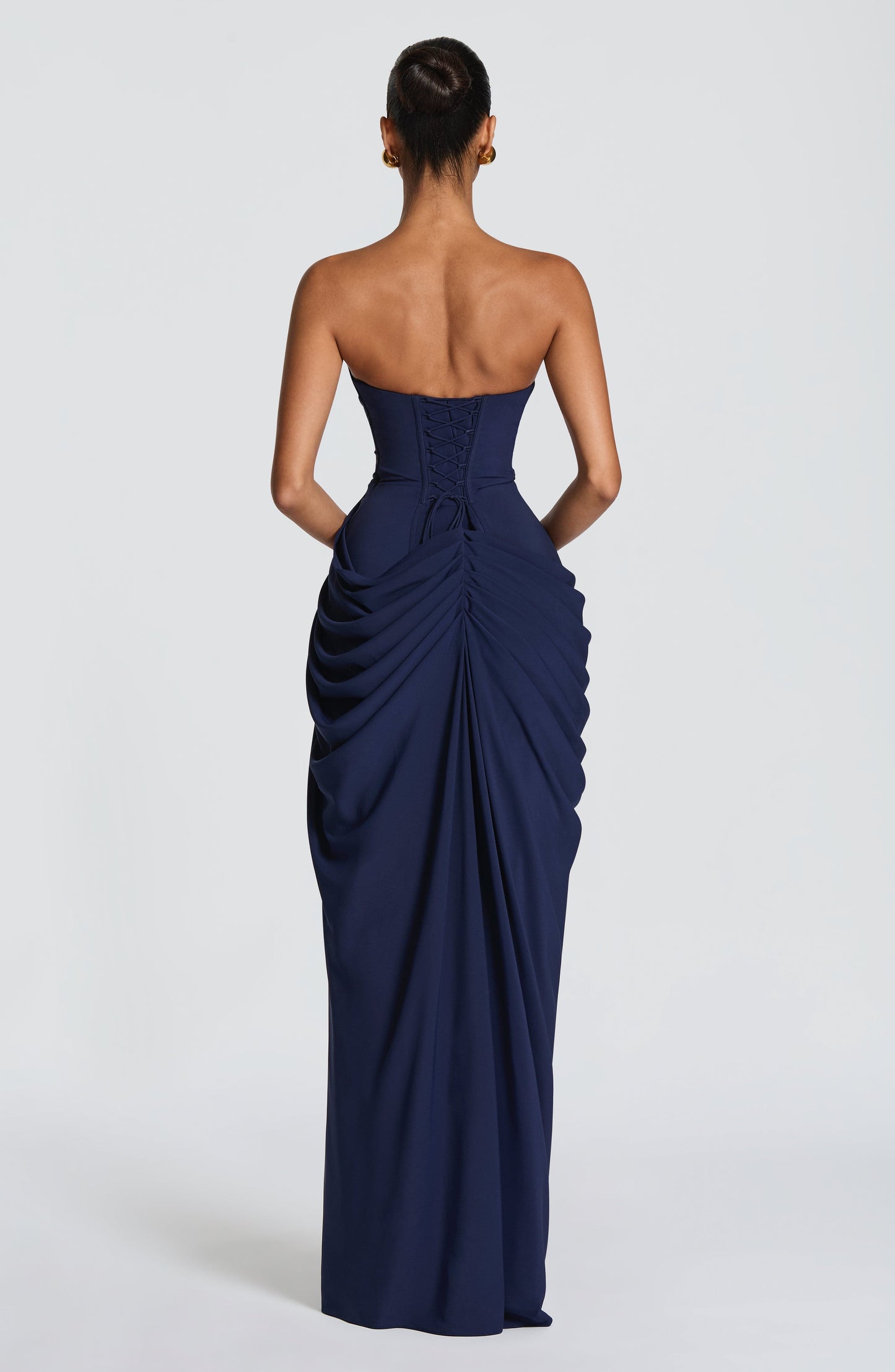 CYRA MAXI DRESS - NAVY