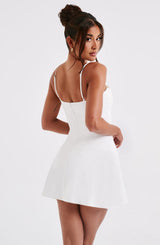 DAKOTA MINI DRESS - IVORY