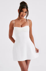 DAKOTA MINI DRESS - IVORY