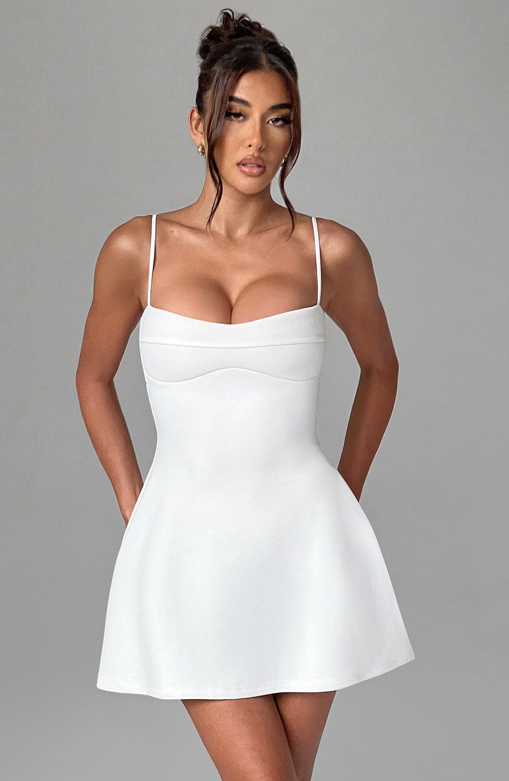 DAKOTA MINI DRESS - IVORY