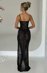 DALARY MAXI DRESS - BLACK