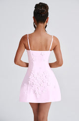 DALARY MINI DRESS - BLUSH