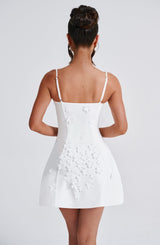 DALARY MINI DRESS - IVORY