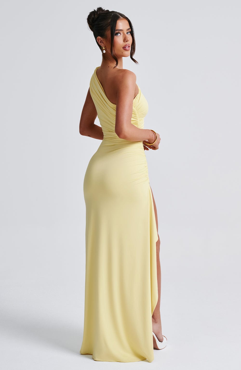 DELANEY MAXI DRESS - LEMON