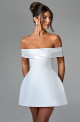 DELTA MINI DRESS - IVORY
