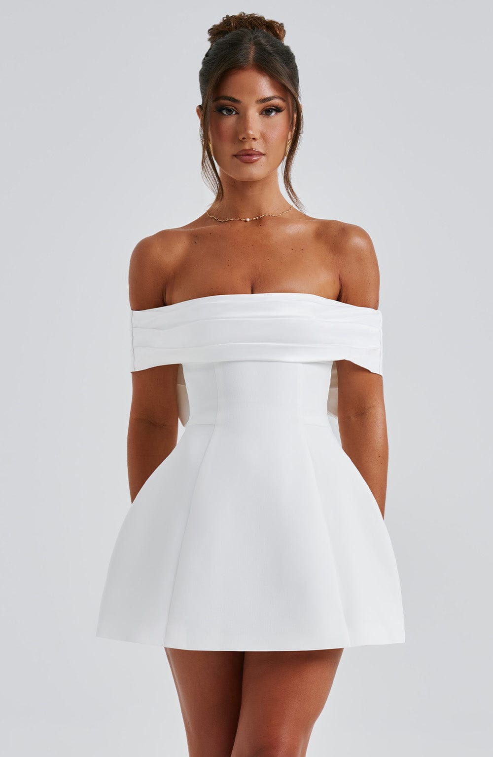 DELTA MINI DRESS - IVORY