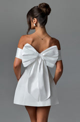 DELTA MINI DRESS - IVORY