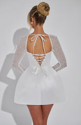 DOLLY MINI DRESS - IVORY