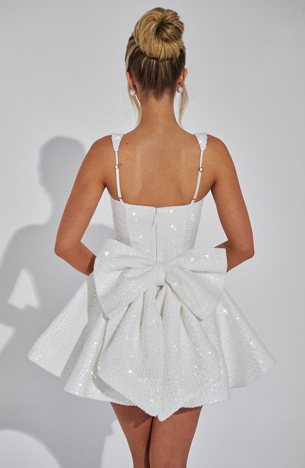 DOROTHY MINI DRESS - IVORY