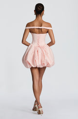 EILEEN MINI DRESS - BLUSH