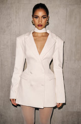 ELVIRA MINI DRESS - IVORY