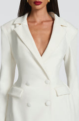 ELVIRA MINI DRESS - IVORY