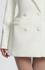 ELVIRA MINI DRESS - IVORY