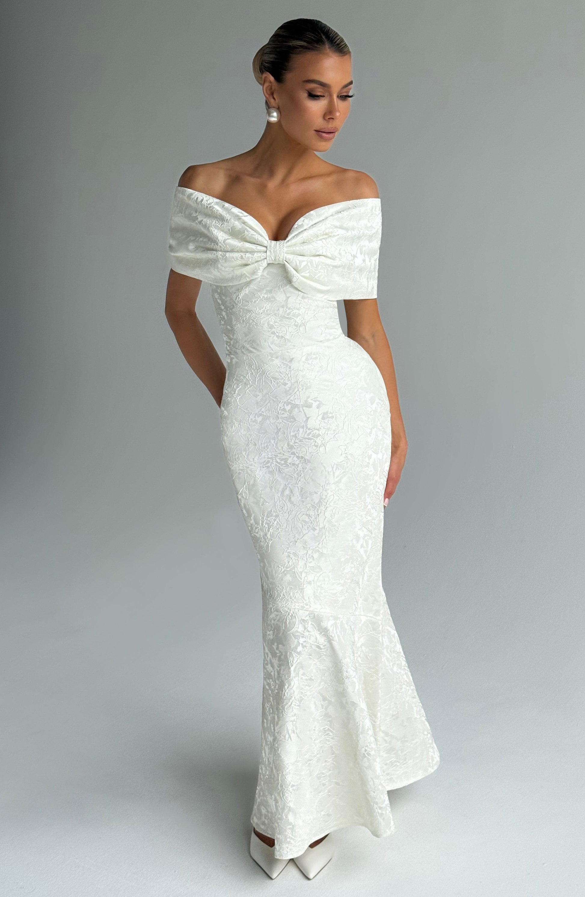EMBERLY MAXI DRESS - IVORY