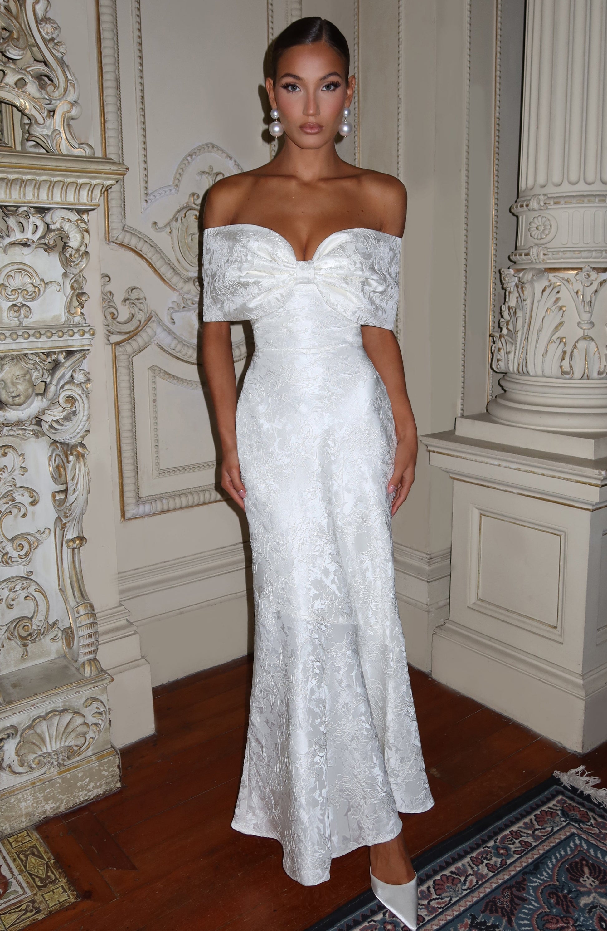 EMBERLY MAXI DRESS - IVORY