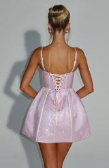 EMMA MINI DRESS - BLUSH