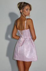 EMMA MINI DRESS - BLUSH