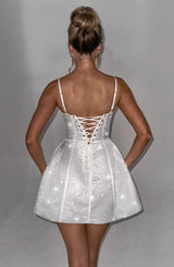 EMMA MINI DRESS - IVORY