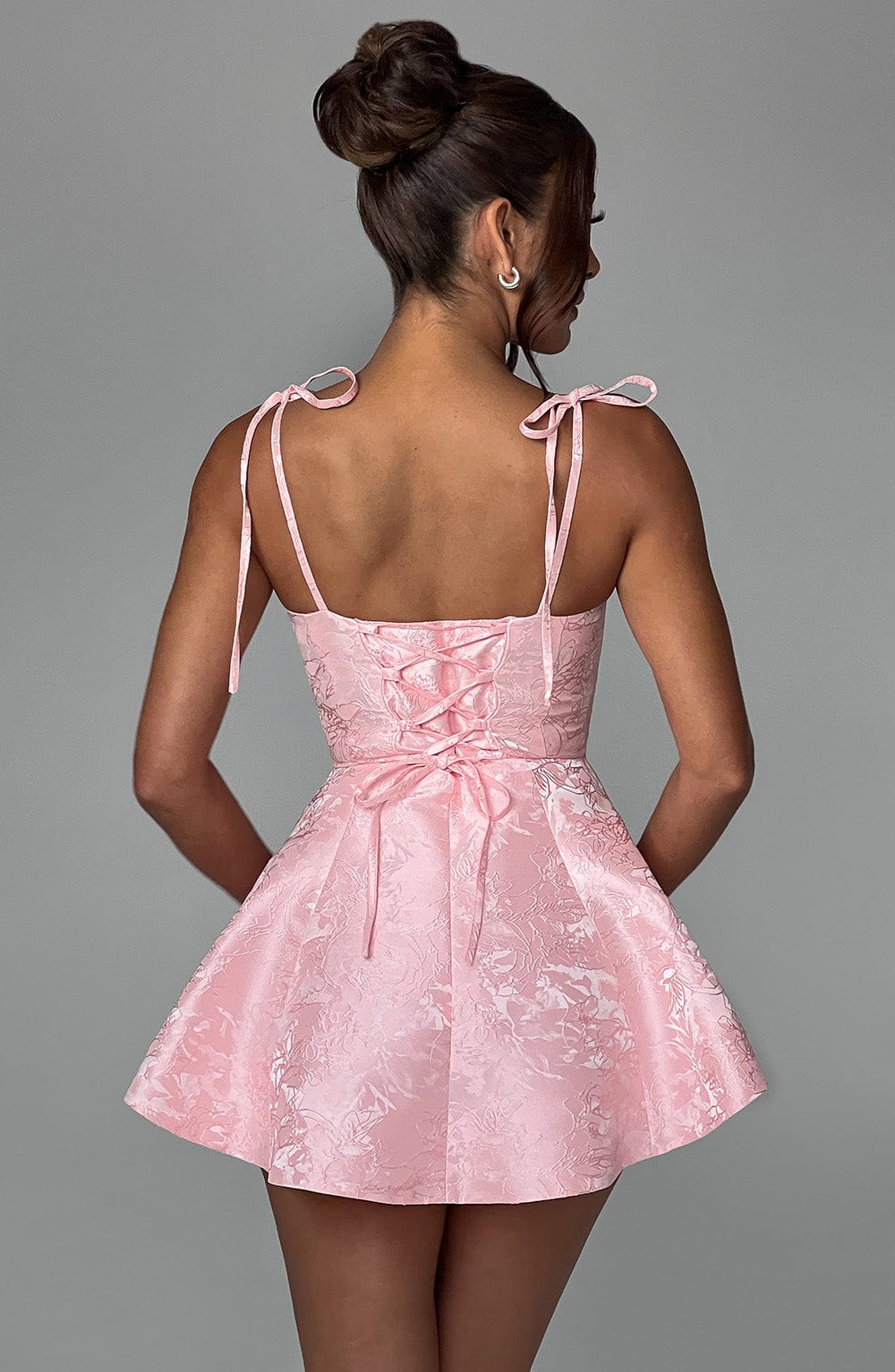 EMMIE PLAYSUIT DRESS - BLUSH