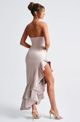 ESMERAYA MAXI DRESS - CHAMPAGNE