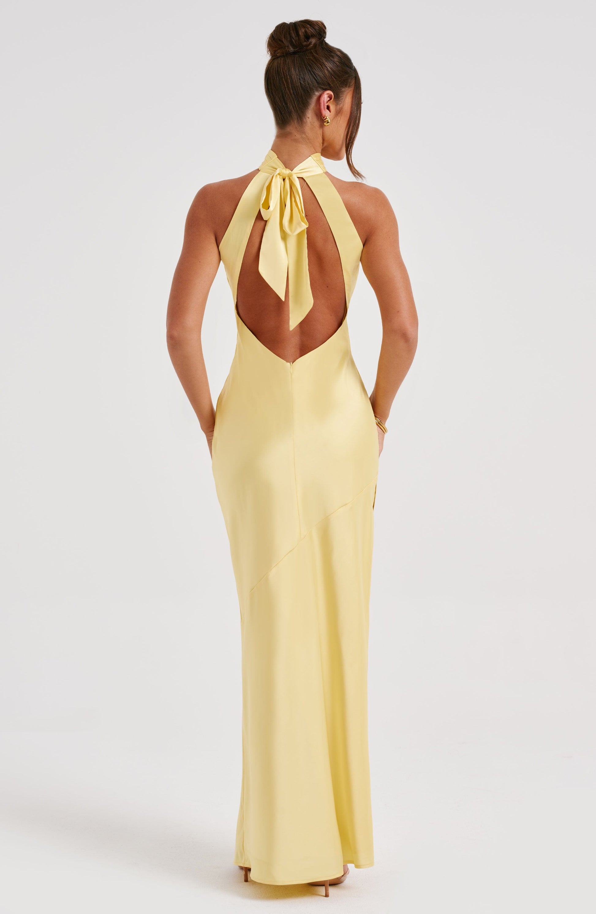 ETTA MAXI DRESS - LEMON