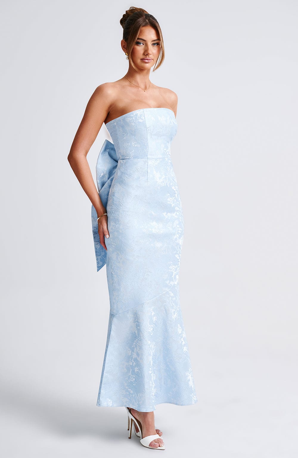FELICITY MAXI DRESS - BLUE