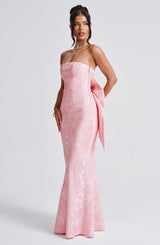 FELICITY MAXI DRESS - BLUSH