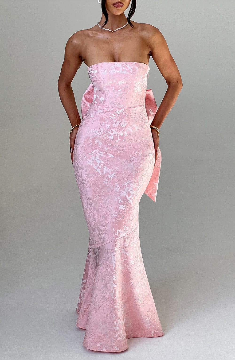 FELICITY MAXI DRESS - BLUSH