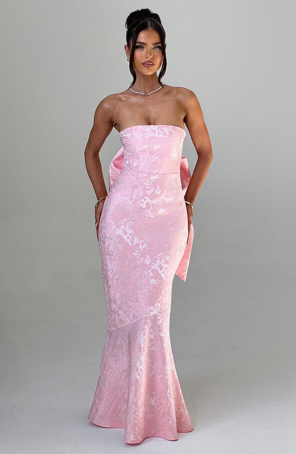 FELICITY MAXI DRESS - BLUSH