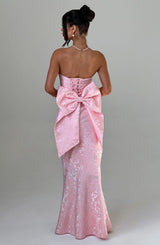 FELICITY MAXI DRESS - BLUSH