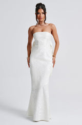 FELICITY MAXI DRESS - IVORY