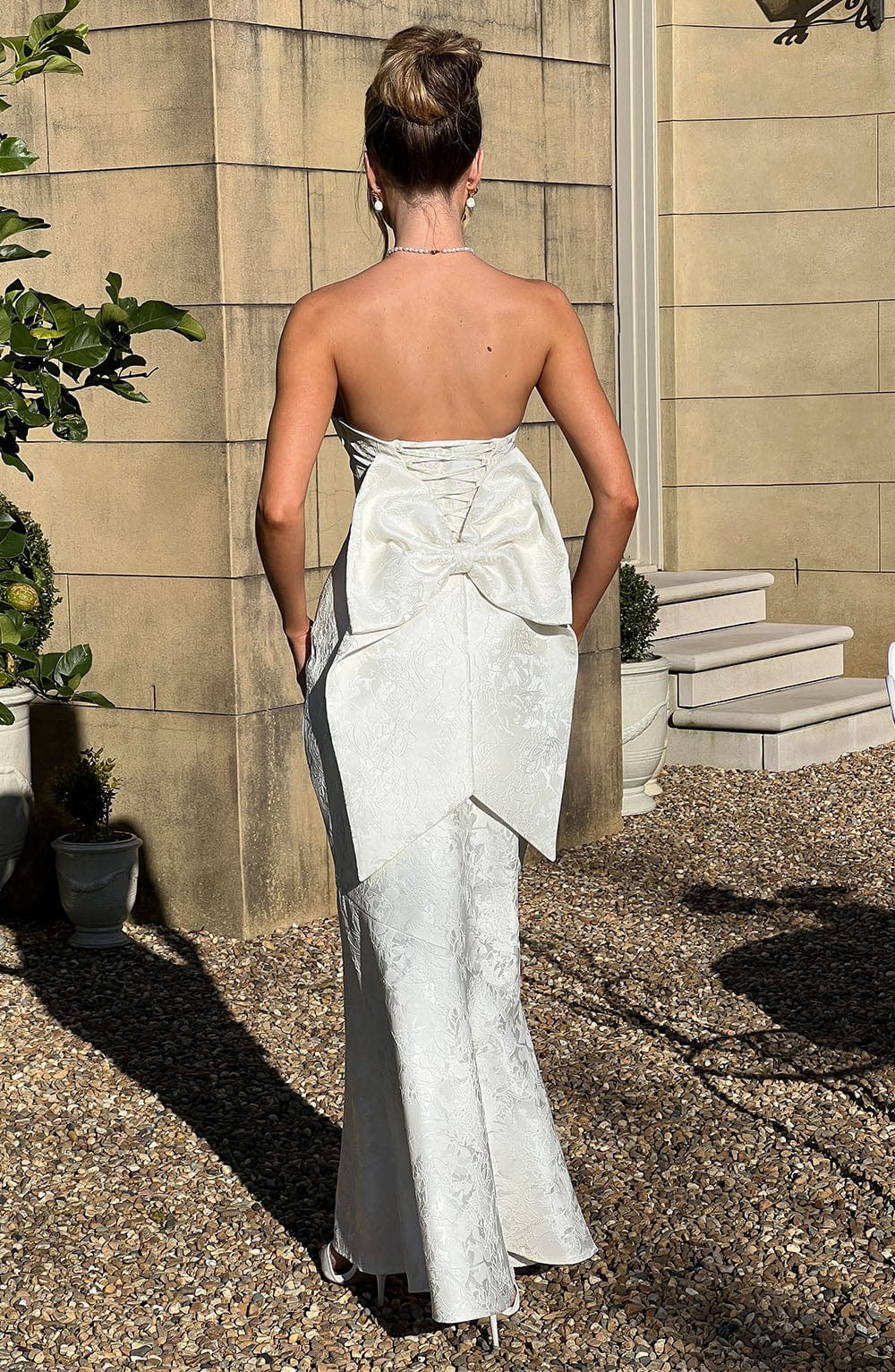 FELICITY MAXI DRESS - IVORY