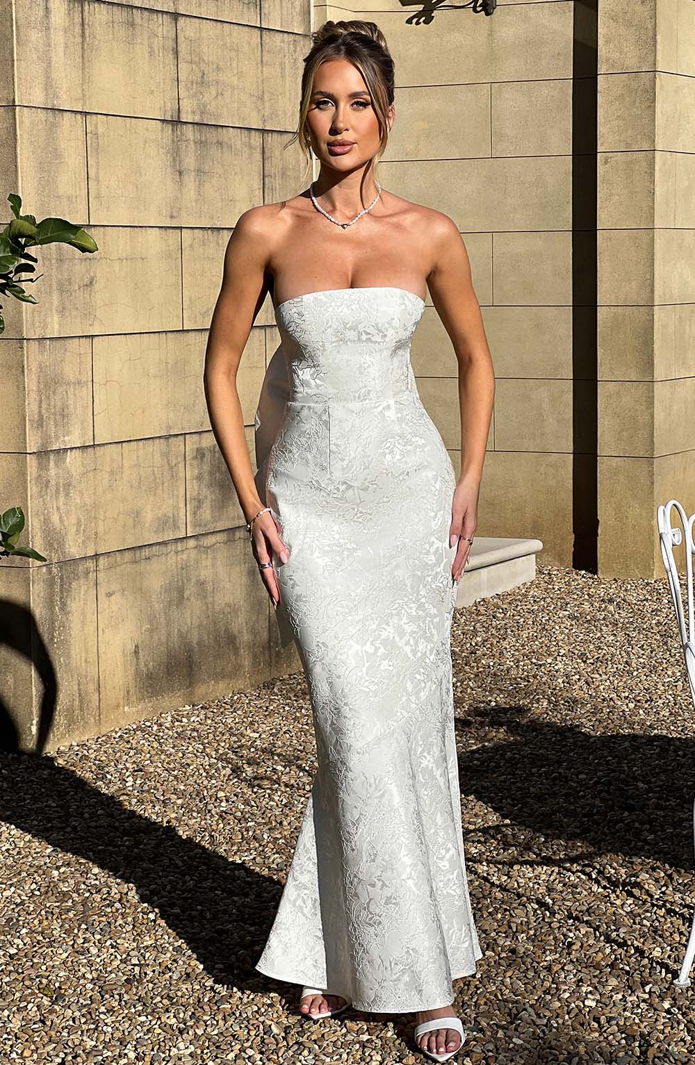 FELICITY MAXI DRESS - IVORY